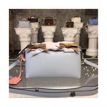 Fendi 2019 Boston Tote Shoulder Bag,20CM - 펜디 2019 여성용 보스턴 토트 숄더백 FENB0382,20CM,그레이블루