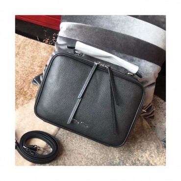 MiuMiu 2019 Tote Shoulder Bag,27cm - 미우미우 2019 여성용 토트 숄더백,5VT003, MIUB0222 , 27cm,블랙