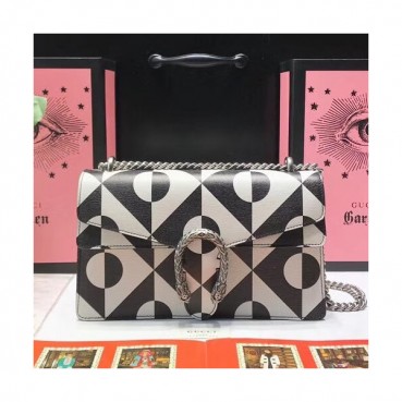 Gucci 2019 GG Dionysus Leather Shoulder Bag ,28CM - 구찌 2019 GG 디오니소스 레더 여성용 숄더백 GUB0636 ,28cm,블랙