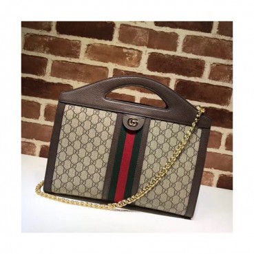 Gucci 2019 GG Ophidia Women Shoulder Bag,35CM - 구찌 2019 GG 오피디아 여성용 숄더백 GUB0629,35CM,브라운