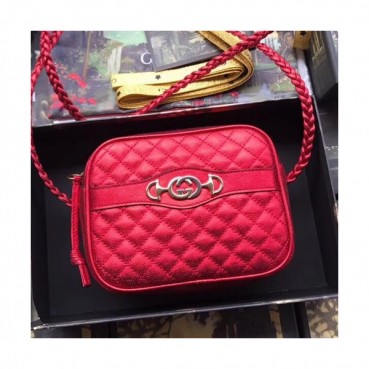 Gucci 2019 Laminated Leather Women Shoulder Bag ,17CM - 구찌 2019 라미네이트 레더 여성용 숄더백,GUB0622,17CM,레드