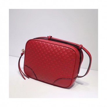 Gucci 2019 Microssima Leather Shoulder Bag,22CM - 구찌 2019  마이크로시마 레더 숄더백 449413,GUB0602 ,22cm,레드