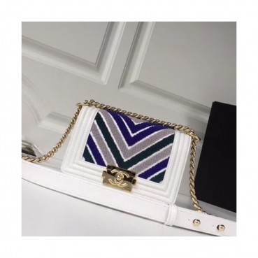 Chanel Leboy Leather Chain Shoulder Bag  ,20CM - 샤넬 르보이 레더 체인 숄더백  67085 