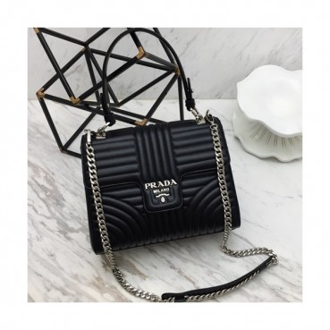 Prada 2019 Tote Shoulder Bag,26cm - 프라다 2019 여성용 토트 숄더백 ,PRAB0044,26cm,블랙