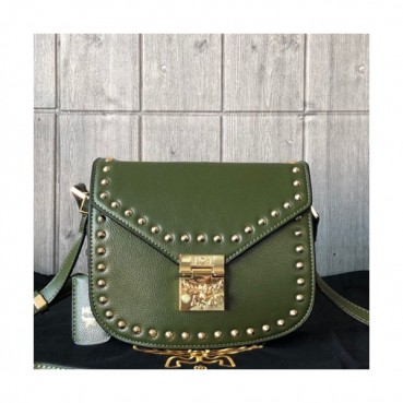 MCM 2019 Patricia Shoulder Bag,20cm - 엠씨엠 2019 패트리샤 여성용 숄더백 MCMB0145, 20cm,그린