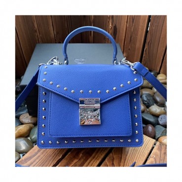 MCM Patricia Leather Tote Shoulder Bag,21cm - 엠씨엠 패트리샤 레더 여성용 토트 숄더백 MCMB0116, 21cm,블루