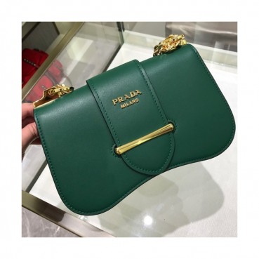 Prada 2019 Sidonie Saffiano Chain Shoulder Bag,24cm - 프라다 2019 여성용 시도니 사피아노 체인 숄더백 ,1BD184