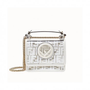Fendi 2019 Kan I F Shoulder Bag ,19CM - 펜디 2019 칸아이 에프 숄더백 FENB0378,19CM,화이트