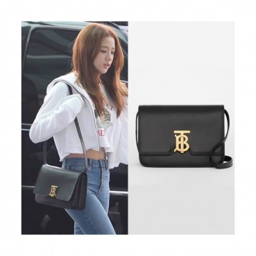 Burberry 2019 TB Shoulder Bag, 21cm - 버버리 2019 TB 여성용 숄더백,BURB0286,21cm,블랙 