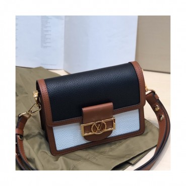 Louis Vuitton Dauphine Shoulder Bag,20/25cm - 루이비통 다프네 여성용 숄더백,M44391,LOUB1269 ,20/25cm,블랙+화이트