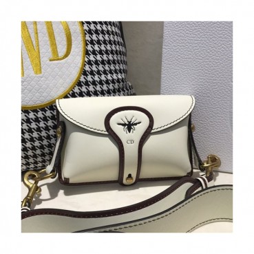 Dior 2019 Leather Shoulder Bag ,19CM - 디올 2019 레더 숄더백,DIOB0203,19CM,화이트