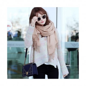 [이성경 가방]Dior 2019 Dior Rama Leather Chain Shoulder Bag ,25CM - 디올 2019 디올라마 레더 여성용 체인 숄더백 DIOB0156,25cm,블루