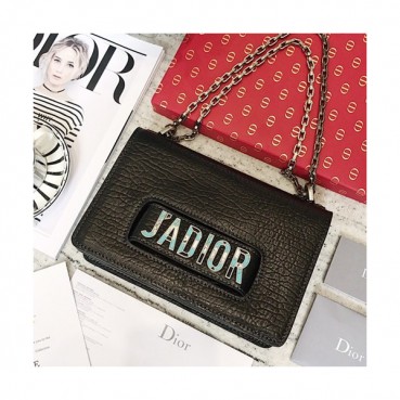 Dior 2019 J'adior Leather Chain Shoulder Bag ,25CM - 디올 2019 자디올 레더 여성용 체인 숄더백,DIOB0145,25CM,블랙