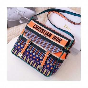 Dior 2019 Canvas Shoulder Bag ,28/30CM - 디올 2019 남여공용 캔버스 숄더백,DIOB0123,28/30CM,오렌지