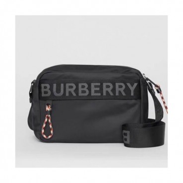 Burberry 2019 Nylon Shoulder Bag ,22CM - 버버리 2019 나일론 남여공용 숄더백,BURB0264,22cm,블랙