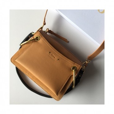 Chole 2019 Roy Leather Shoulder Bag, 25/32cm -  끌로에 2019 로이 레더 숄더백,CLB0093,25/32cm,옐로우카멜