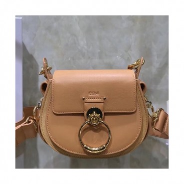 Chole 2019 Tess Leather Shoulder Bag, 20cm -  끌로에 2019 테스 레더 숄더백,CLB0051,20cm,연핑크