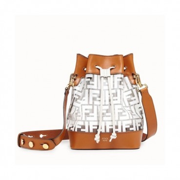 Fendi 2019 Mon Tresor Bucket Tote Shoulder Bag ,24CM - 펜디 2019 몬 트레조 버킷 토트 숄더백  FENB0372,24CM,화이트