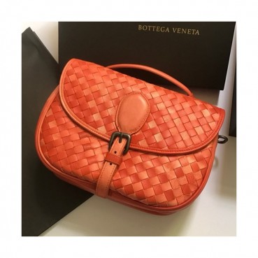 Bottega Veneta 2019 Tote Shoulder Bag,23cm - 보테가 베네타 2019 토트 숄더백,8026,BVB0225,23cm,레드오렌지