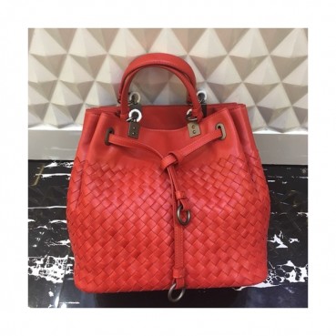 [매장판][퀄리티가 남.달.라]Bottega Veneta 2019 Tote Shoulder Bag,25/20cm - 보테가 베네타 2019 여성용 토트 숄더백, 9171,BVB0162,25/30cm,레드