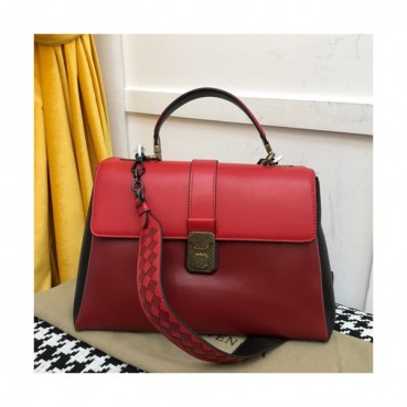 Bottega Veneta 2019 Tote Shoulder Bag,29cm - 보테가 베네타 2019 토트 숄더백, 9929,BVB0158,29cm,레드+와인