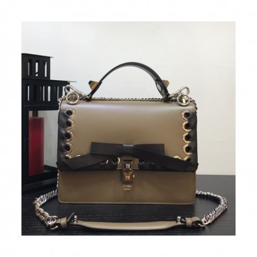 Fendi 2019 Kan I  Tote Shoulder Bag ,26.5CM - 펜디 2019 칸아이 토트 숄더백  FENB0362,26.5CM,카키