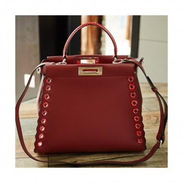 Fendi 2019 Tote Shoulder Bag ,33CM - 펜디 2019 토트 숄더백  FENB0350,33CM,레드