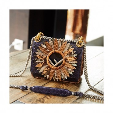 [매장판]Fendi 2019 Kan I F Shoulder Bag ,19CM - 펜디 2019 칸아이 에프 숄더백 FENB0345,19CM,네이비