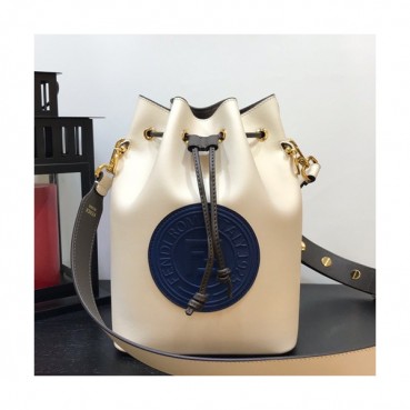 Fendi 2019 Mon Tresor Bucket Shoulder Bag ,24CM - 펜디 2019 몬 트레조 버킷 숄더백  FENB0323,24CM,블루