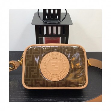 Fendi 2019 Camera Shoulder Bag ,22CM - 펜디 2019 남여공용 카메라 숄더백  FENB0311,22CM,베이지