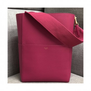 Celine Leather Sangle Shoulder Bag,33CM - 셀린느 레더 상글 숄더백 ,77427