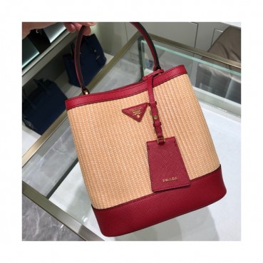 Prada 2019 Double Tote Shoulder Bag,23cm - 프라다 2019 여성용 두블레 토트 숄더백 ,1BA212