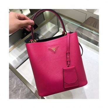 Prada 2019 Double Saffiano Tote Shoulder Bag,23cm - 프라다 2019 여성용 두블레 사피아노 토트 숄더백 ,1BA212