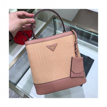 Prada 2019 Double Tote Shoulder Bag,23cm - 프라다 2019 여성용 두블레 토트 숄더백 ,1BA212