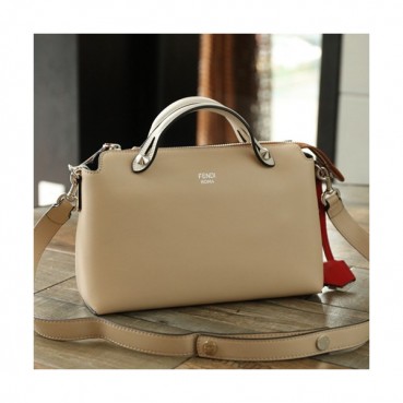 Fendi 2019 Boston Tote Shoulder Bag,28CM - 펜디 2019 여성용 보스턴 토트 숄더백 FENB0209,28CM,베이지