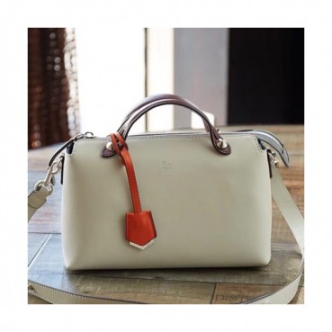 Fendi 2019 Boston Tote Shoulder Bag,28CM - 펜디 2019 여성용 보스턴 토트 숄더백 FENB0204,28CM,아이보리