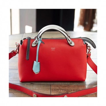 Fendi 2019 Boston Tote Shoulder Bag,28CM - 펜디 2019 여성용 보스턴 토트 숄더백 FENB0203,28CM,레드