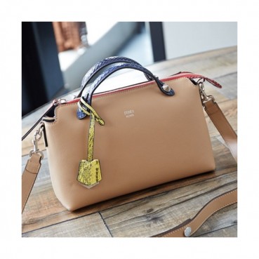 Fendi 2019 Boston Tote Shoulder Bag,28CM - 펜디 2019 여성용 보스턴 토트 숄더백 FENB0201,28CM,베이지