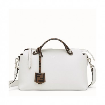 Fendi 2019 Boston Tote Shoulder Bag,28CM - 펜디 2019 여성용 보스턴 토트 숄더백 FENB0200,28CM,화이트