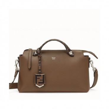 Fendi 2019 Boston Tote Shoulder Bag,28CM - 펜디 2019 여성용 보스턴 토트 숄더백 FENB0198,28CM,브라운