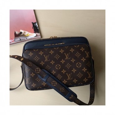 Louis Vuitton 2019 Nil Slim Shoulder Bag,20cm - 루이비통 2019 닐 슬림 숄더백 M51478,LOUB1250,20cm,브라운+네이비