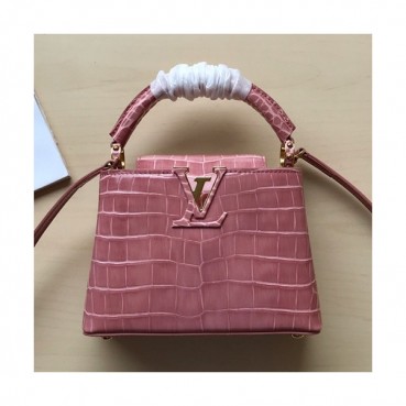 Louis Vuitton 2019 Capucines Shoulder Bag,21/27/31.5cm - 루이비통 2019  카푸신 숄더백  M48865,LOUB1239 ,21/27/31.5cm,연핑크