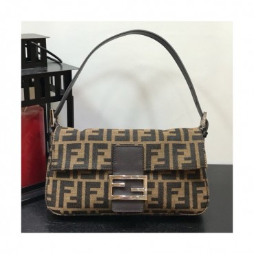 Fendi 2019 Tote Shoulder Bag,26CM - 펜디 2019 여성용 토트 숄더백 FENB0167,26CM,브라운