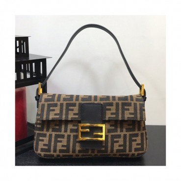 Fendi 2019 Tote Shoulder Bag,26CM - 펜디 2019 여성용 토트 숄더백 FENB0166,26CM,블랙