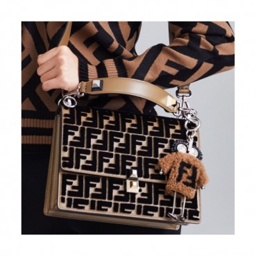 Fendi 2019 Tote Shoulder Bag ,26CM - 펜디 2019 여성용 토트 숄더백 FENB0137,26CM,브라운