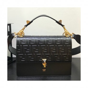 [포스간지 좔좔 흐르는백]Fendi 2019 Tote Shoulder Bag ,26CM - 펜디 2019 여성용 토트 숄더백 FENB0135,26CM,블랙