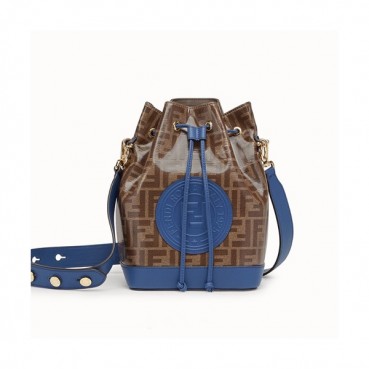 Fendi 2019 Mon Tresor Bucket Shoulder Bag ,24CM - 펜디 2019 몬 트레조 버킷 숄더백  FENB0116,24CM,블루