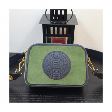 Fendi 2019 Camera Shoulder Bag ,22CM - 펜디 2019 남여공용 카메라 숄더백  FENB0111,22CM,그린