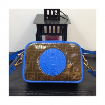 [한정특가]Fendi 2019 Camera Shoulder Bag ,22CM - 펜디 2019 남여공용 카메라 숄더백  FENB0110,22CM,블루