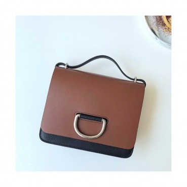 Burberry 2019 Leather Shoulder Bag, 17.5/20/27cm - 버버리 2019 레더 여성용 숄더백,BURB0238,17.5/20/27cm,브라운